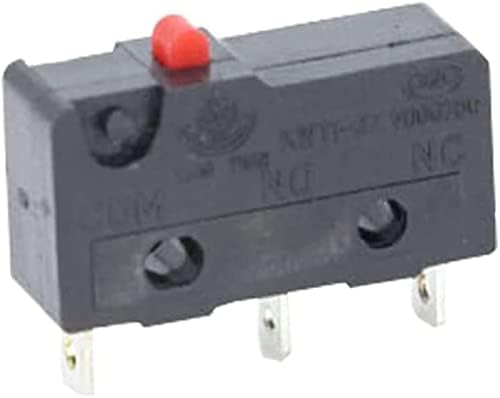 Mikro prekidači 5 kom Mini mikro granični prekidač bez NC 3-pinova PCB terminala SPDT 5A 125V 250V 29mm valjkasti lučni lučni prekidači