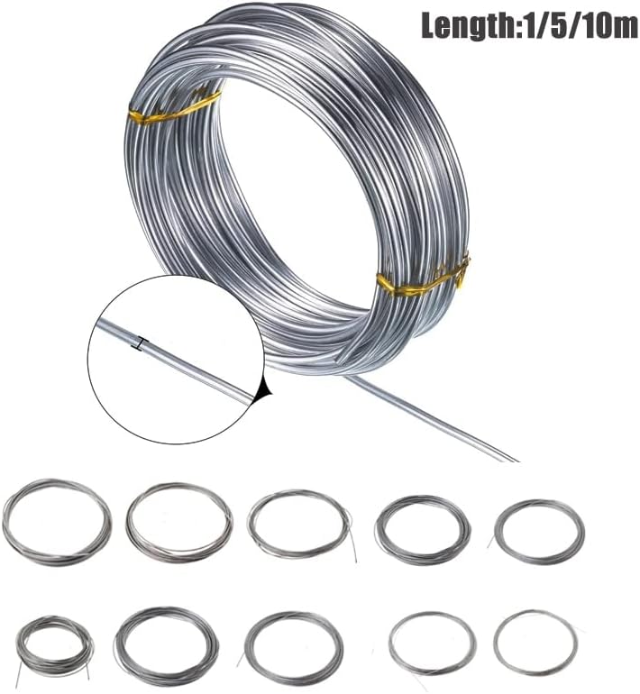 MCOLT 304 Projektni žica od nehrđajućeg čelika 0,2 mm - 3 mm Dužina 10 m Spring Hard Steel Wire