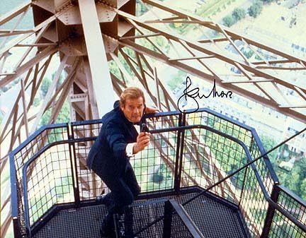 Roger Moore 11x14 Muška slavna fotografija potpisana osoba
