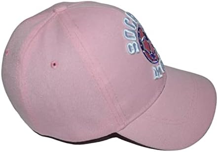 PopFizzy Soccer Mom Baseball kapa, podesivi ženski izvezeni šešir za nogometne mame