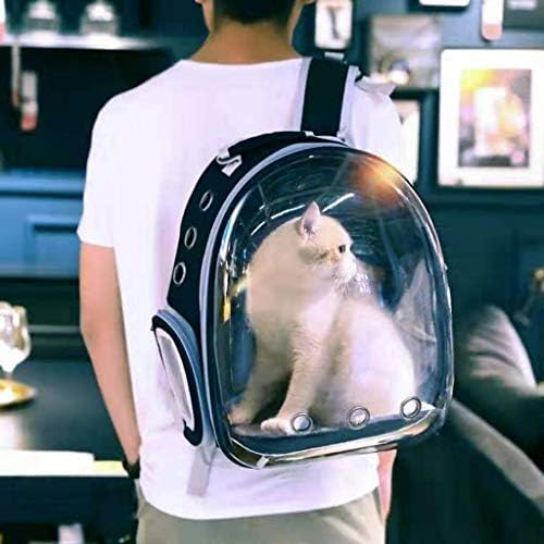 Ilove pet Carrier ruksak, Space Capsule Bubble Vodootporni prozirni ruksak za mačke i štence, odobren od aviokompanije, za putovanja,