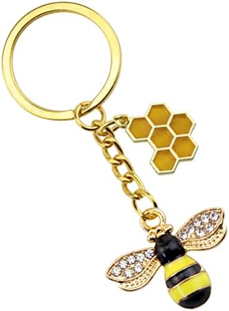 Predivan lanac za ključeve u obliku pčela privjesak za ključeve ukras za ukras torba paket dekor dnevna haljina