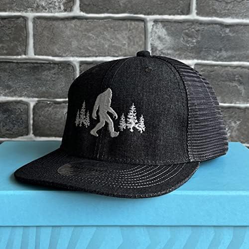 Bukesiyi Sasquatch šešir Bigfoot vezena Kamionska kapa Podesiva bejzbol kapa za muškarce i žene