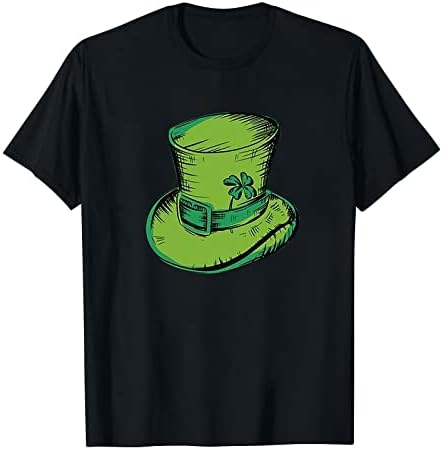 Dan St. Patricka Shamrock Green Top šešir za žene Ležerne prilike ljetnih vrhova kratkih rukava Crewneck Tee modna bluza