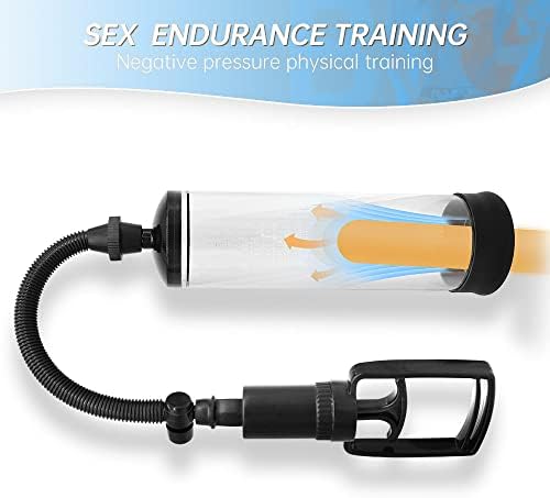 Vakuum penis pumpa, pumpa za proširenje muškaraca, ručni penis vakuum za mušku erekciju i poboljšanje, zračna pumpa jačanje povećanja