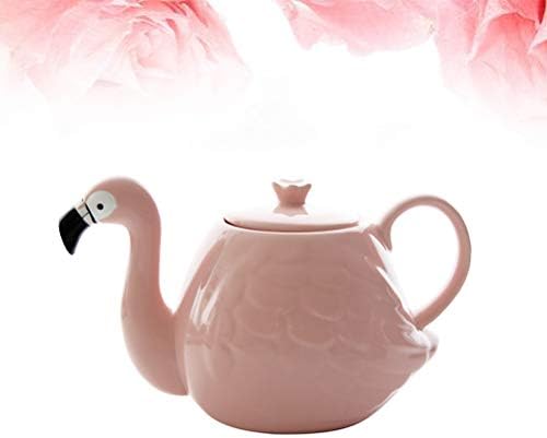 Set trpezarijskog stola 1 kom Keramika Flamingo uzorak ručke za čaj Keramika čajnik Creative Jar za vodu Vintage Decor