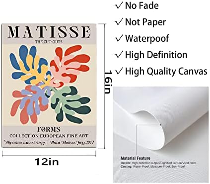 Matisse zidno umjetničko slikarstvo，Matisse zidni umjetnički dekor, Matisse zidna umjetnička izložba, minimalistička linija umjetnički