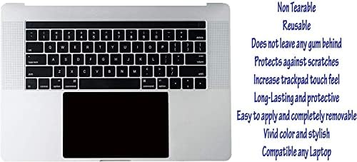 Ecomaholics Premium Trackpad Protector za Acer Chromebook 15 15.6 inčni Laptop, crni poklopac dodirnog jastučića protiv ogrebotina