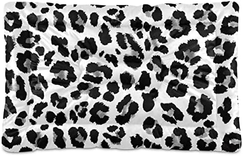 Xigua Leopard Print Bed Bed Cat Kengleski kreveti krevet za kućne ljubimce madrac madrac madrac za pranje mekanog udobnog kućnog ljubimca