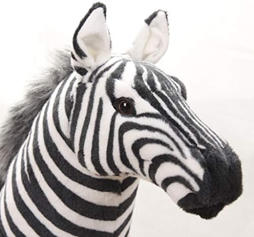 Feilei plišane igračke, mekani punjeni plišani jastuk za životinje Realistic Zebra za dječji rođendanski poklon-56