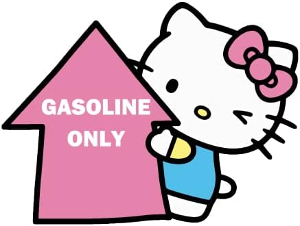 Matomo Gasonline samo Hello Kitty Vinyl naljepnica Automobilsko vozilo Zidni prijenos automobila | Naljepnica | 5.9