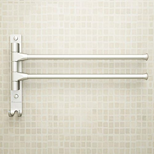Omoons Space Aluminium Rotitate ručnik stalak za kupatilo ručnik viseći štap kupaonica ručnik za ručnik djelatnosti ručnik / a