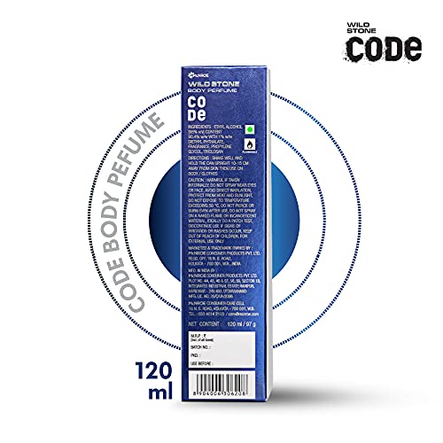 Wild Stone-CODE-Titanium parfemski sprej za tijelo za dječake i muškarce 120ml - kupujte Original samo po e-maloprodajnim ponudama