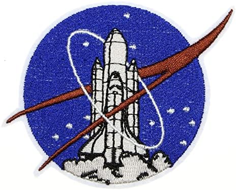 JPT - NASA stilski svemirski brod Raketa Galaxy Emboidered Applique Željezo / šivanje na zakrpama Značka slatka Logo Patch na prsluk