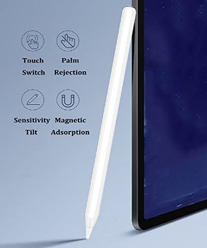 Playbear Stylus olovka za iPad sa odbijanjem palma, aktivna olovka kompatibilna sa Apple iPad, magnetskom adsorpcijom za Apple iPad