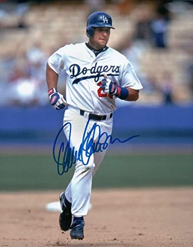 Dave Hansen potpisao je autogramirano 8x10 FOTO Los Angeles Dodgers koji vodi W / COA - AUTOGREM MLB fotografije
