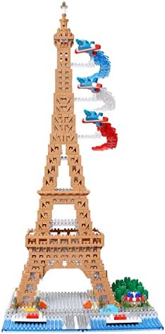 nanoblock-svjetski poznati-Eiffelov toranj Deluxe izdanje, napredna hobi serija