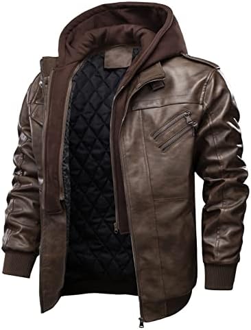 ADSSDQ muške jakne, trendi kaputi s dugim rukavima MENS Park prevelizirani zimski jaknu sa visokim vratom Midweight5
