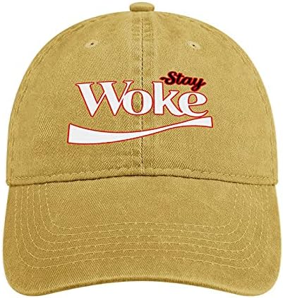 Stay woke unisex Podesiva traper kapa moda kabket tab kačke za bejzbol šešir za sportske putovanja casual
