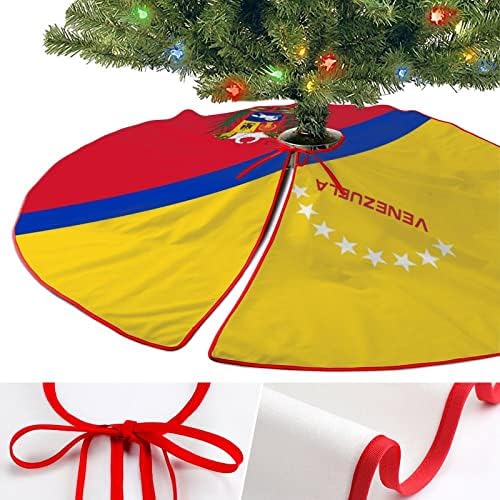 Venezuela Flag Božićna suknja Vintage Xmas ukrasi Božićne ukrase za odmor Novogodišnja zabava