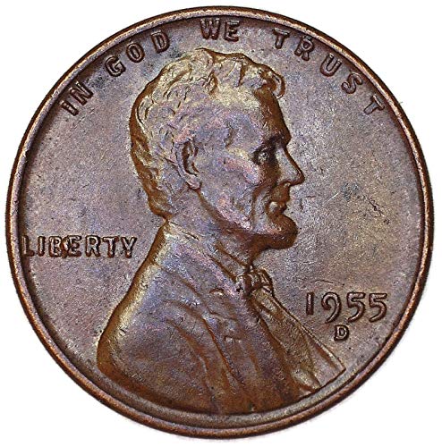 1955 D BIE GREŠKA LINCOLN Pšenično cent