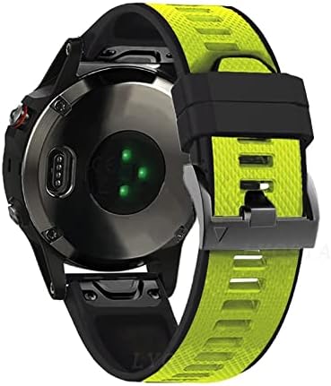 AXTI 26 22mm silikonska traka za sat za brzo oslobađanje za Garmin Fenix 6x 6 6S Pro 5x 5 Plus 3hr Enduro Smartwatch Easyfit narukvica