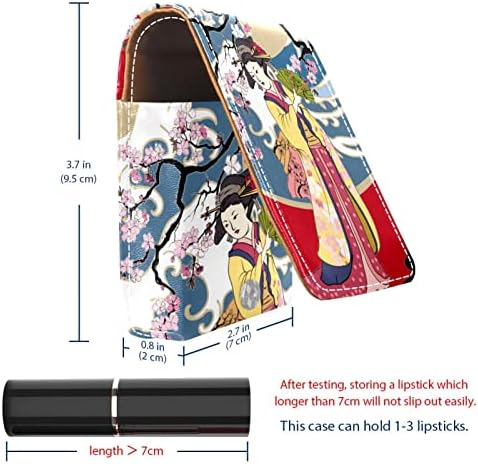 Japanke u kimono Sjajilu za usne torbica Prijenosna putna kozmetička torbica držite 2 ili 3 sjajila za usne