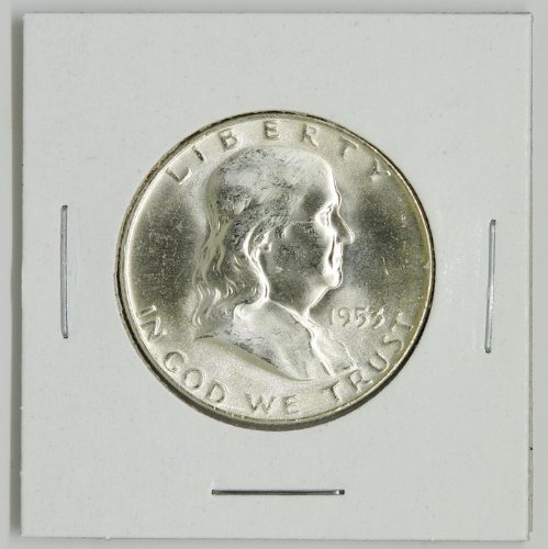 1953-D Franklin Polu dolar - Bu