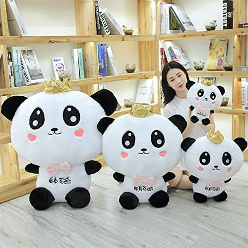 Miquanggo Plish lutke Par Panda lutka plišana igračka mala panda jastuk za lutku zagrljaj za rođendan za lutke za slanje djevojčica