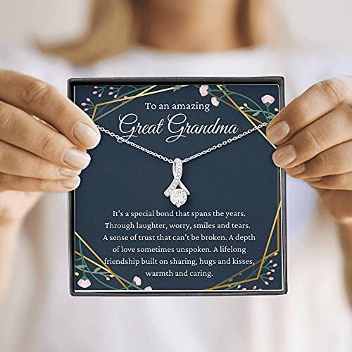 Nakit za poruke, ručno izrađena ogrlica - personalizirani poklon petit rebra, odlična baka poklon, za veliku baku koja će biti, trudnoća