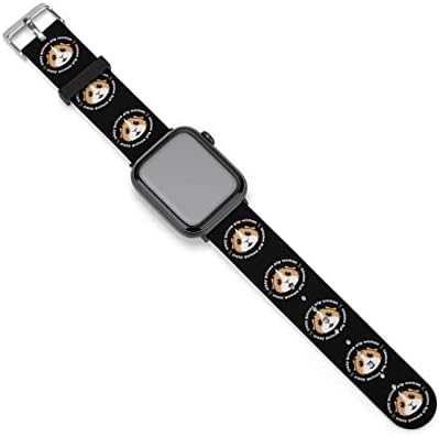 Ludi Gvineja svinja silikonski satovi satovi Kompatibilni sa Apple Watch-ovom remen za brzo otpuštanje za iwatch serije 8 7 6 5 4 3 SE