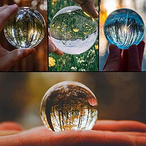 Zamtac 80mm 5 komada Jasna profesionalna fotografija K9 Crystal Glass Ball za ukras -