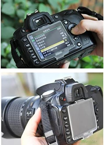 FANZR zaštitni poklopac zaslona Kompatibilan je za Nikon D200 kameru, prozirni ABS zaštitnik za zaštitu od šifre