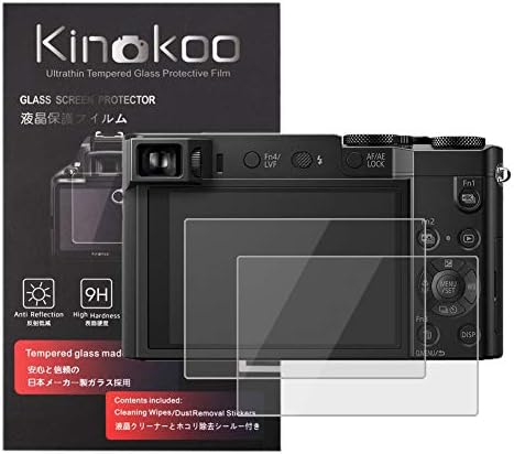 Kinokoo kaljeni stakleni film za Panasonic Lumix ZS100 TZ100 TZ110 Crystal Clear Film Panasonic ZS100 / TZ100 / TZ110 Zaštitni zaslon
