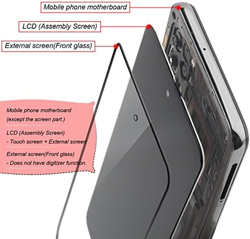 Zamena ekrana u boji za T-Mobile Revvl V+ 5G/Revvl V Plus 5G 2021 6.82 LCD ekran dodirni sklop Digitalizatora sa alatima