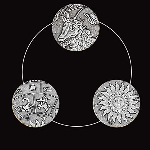 2021 Zapadna astrologija Sazviježđa Kolekcionar Jarac Token Zodiac Coin Collect