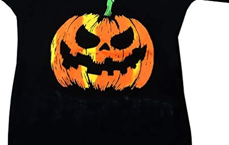 GSvibk ženski Halloween s ramena košulja dugih rukava pumkin dukseri Slouchy pulover vrhove kostura