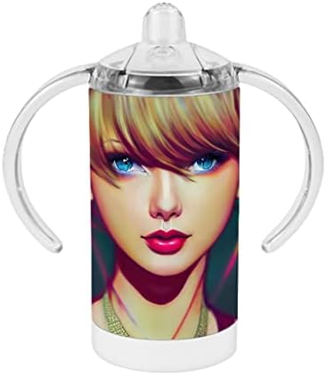 Anime Girl Sippy Cup-Art Baby Sippy Cup-Crtić Sippy Cup