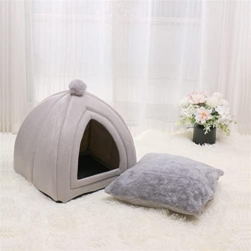 Ajith Troangle Topla CAT Kuća polu zatvorena udoban krevet za kućne ljubimce ne-deformabilno štene gnijezdo mekog dodataka za pse