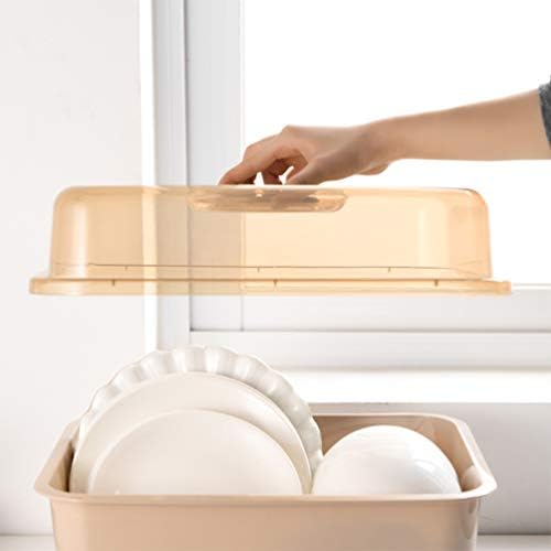 Hemoton kuhinjski suši za sušenje sa poklopcem poklopcem prekrivenim priborom za odvod kutije za odvod košara za pribor za pribor