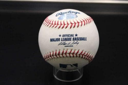 Derek Jeter potpisao autografa Rawlings OML stat bejzbol / 22 MLB / Steiner D7696 - AUTOGREMENA BASEBALLS