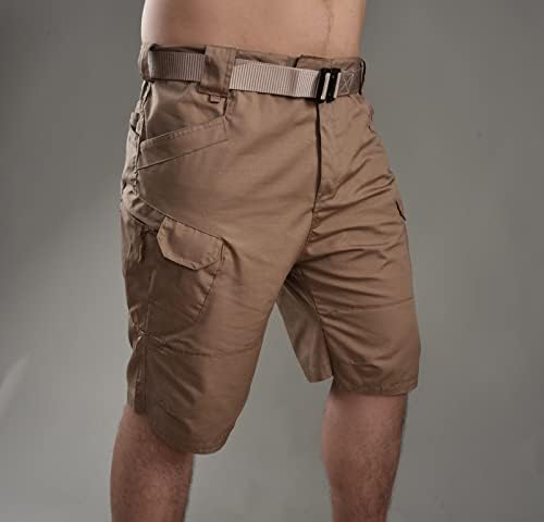 Muški planinarski teretni kratke hlače Brze suhi atletičke putne hlače za muškarce s više džepom za ribolov carki ležerne hlače