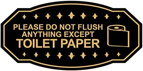 Victorian, molim vas, ne ispirajte ništa osim toaletnog papirnog znaka - mali