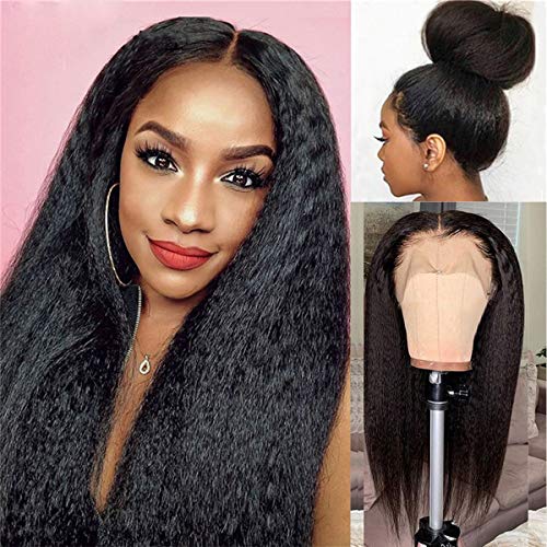 Ljudska kosa Lace Front Wigs Pre Plucked Natural Hairline Brazilski ravno Ear to Ear 13x6 Lace Frontal Wigs Free Part Real Virgin