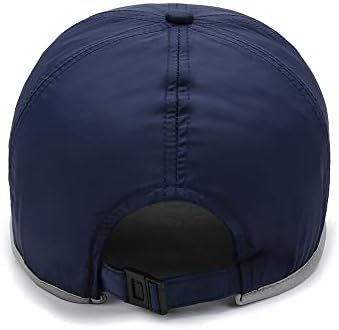 Clape Muške šešir Brzo suho golf Baseball Cap UPF50 + Nestrukturirane kape na otvorenom Unisex Prozračna sportska kapa Podesivi šešir za sunčanje