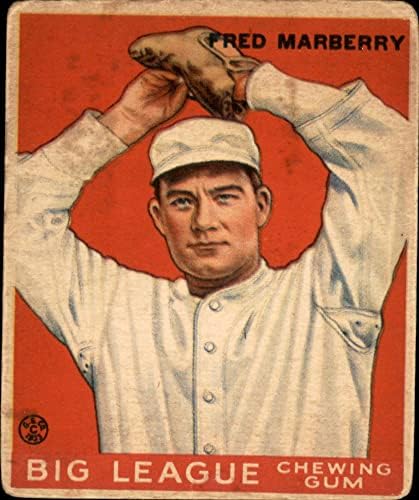 1933 Goudey 104 Fred Marberry Detroit Tigers Dobri Tigrovi
