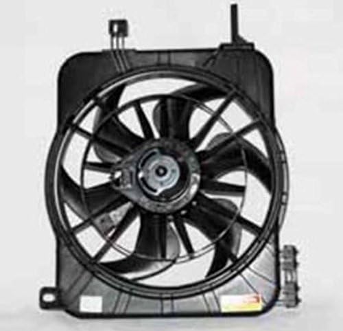 RAPEELEKTRIČNI NOVI montaža ventilatora kondenzatora dual radijatora kompatibilna sa Chevrolet Cavalier 2002-2004 2198cc 15-8562 335-55002-000