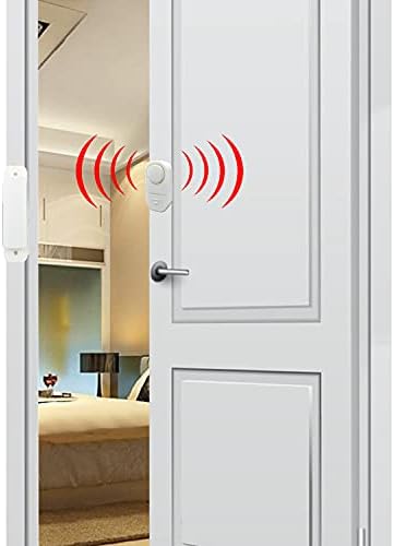 12 paket Bežični sigurnosni Alarm za prozor/vrata, magnetni senzor prozor za vrata provalnik upozorenje Alarm alarmi bazena Super