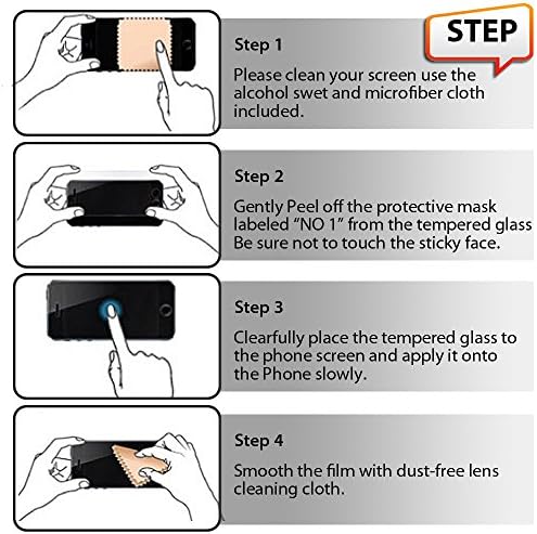 Zeking [2-paket Samsung Galaxy S21 Fe kaljeno staklo za zaštitu ekrana, 9h tvrdoća [Anti Scratch][Anti-otisak prsta]