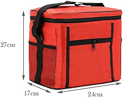 Kutija za ručak 10L vodootporne platnene torbe za ručak Prijenosni vanjski kamp piknik izolirani hladnjak termo Bento Case Cool torba
